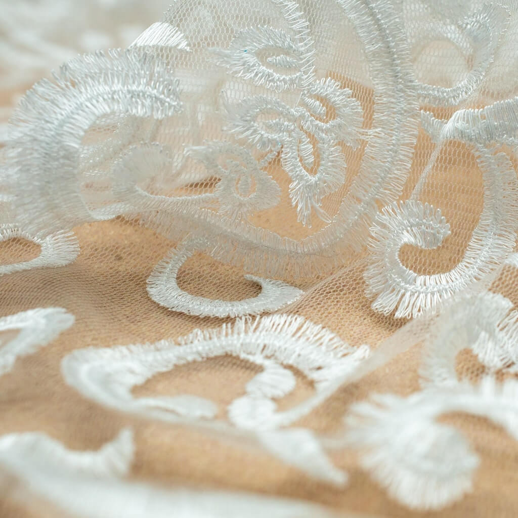 Bridal Lace 150cm Design 2 Ahmeds Textiles