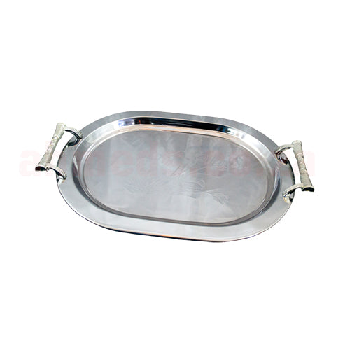 Serving Tray - Metal Oval