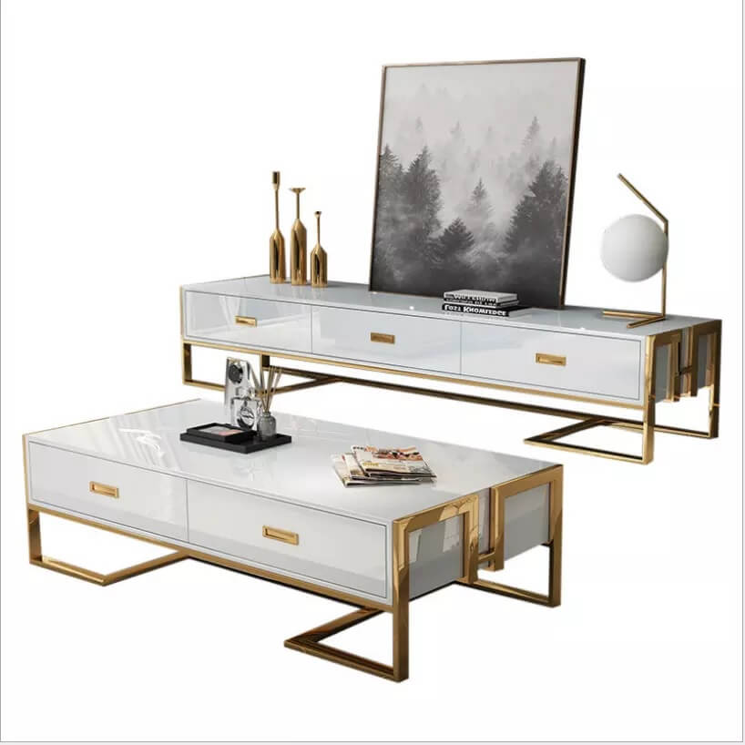 Coffee Table & TV Unit Set - Pasha