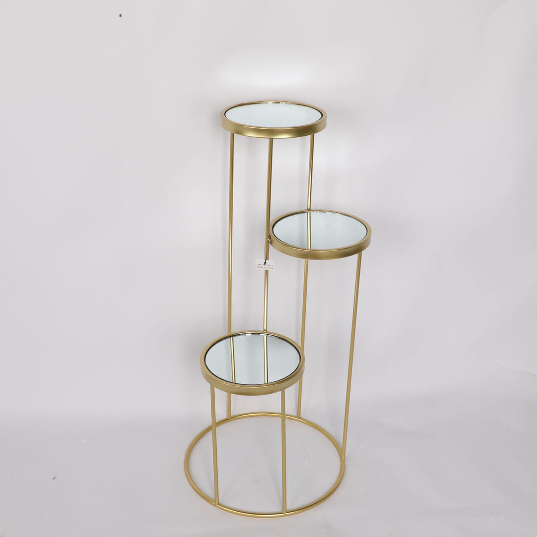 Plinth Set - 3 Vase Round