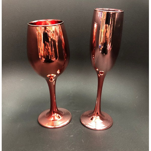Stemware - Full Colour - Rose Gold - 6's