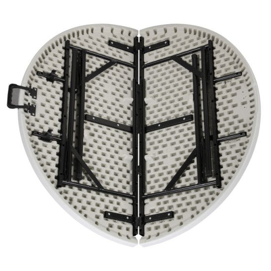 8 Seater Round Folding Trestle Table 1.53m