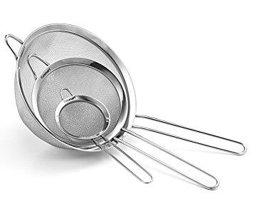 Kitchenware - Steel Strainers