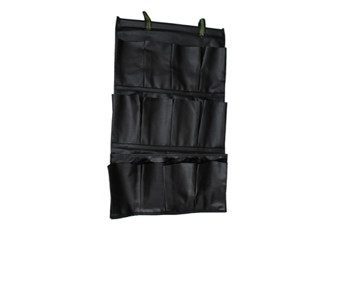 Faux Leather Hanging Shoe Rack