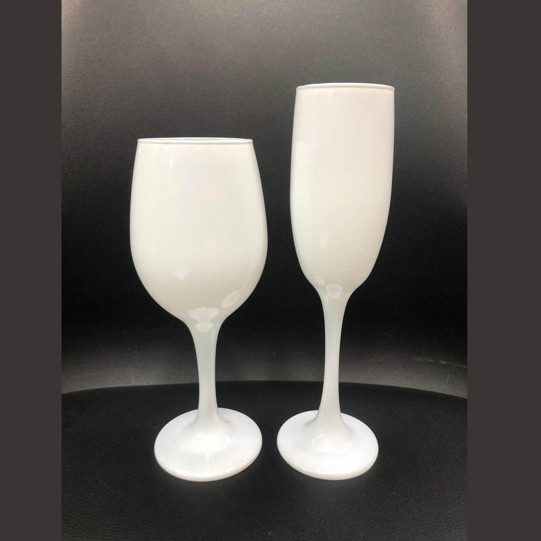 Stemware - Full Colour - White - 6's