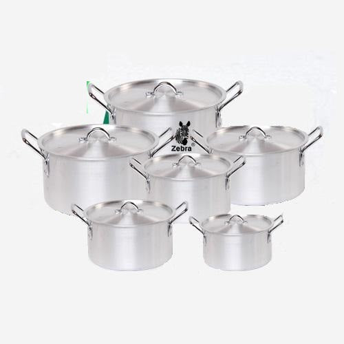 Zebra 12pc - Q7 Pot Set