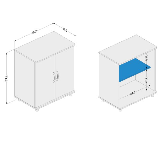 Low Cupboard - Easy Click