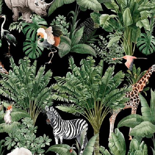 Curtain Fabric - Giraffe Manor