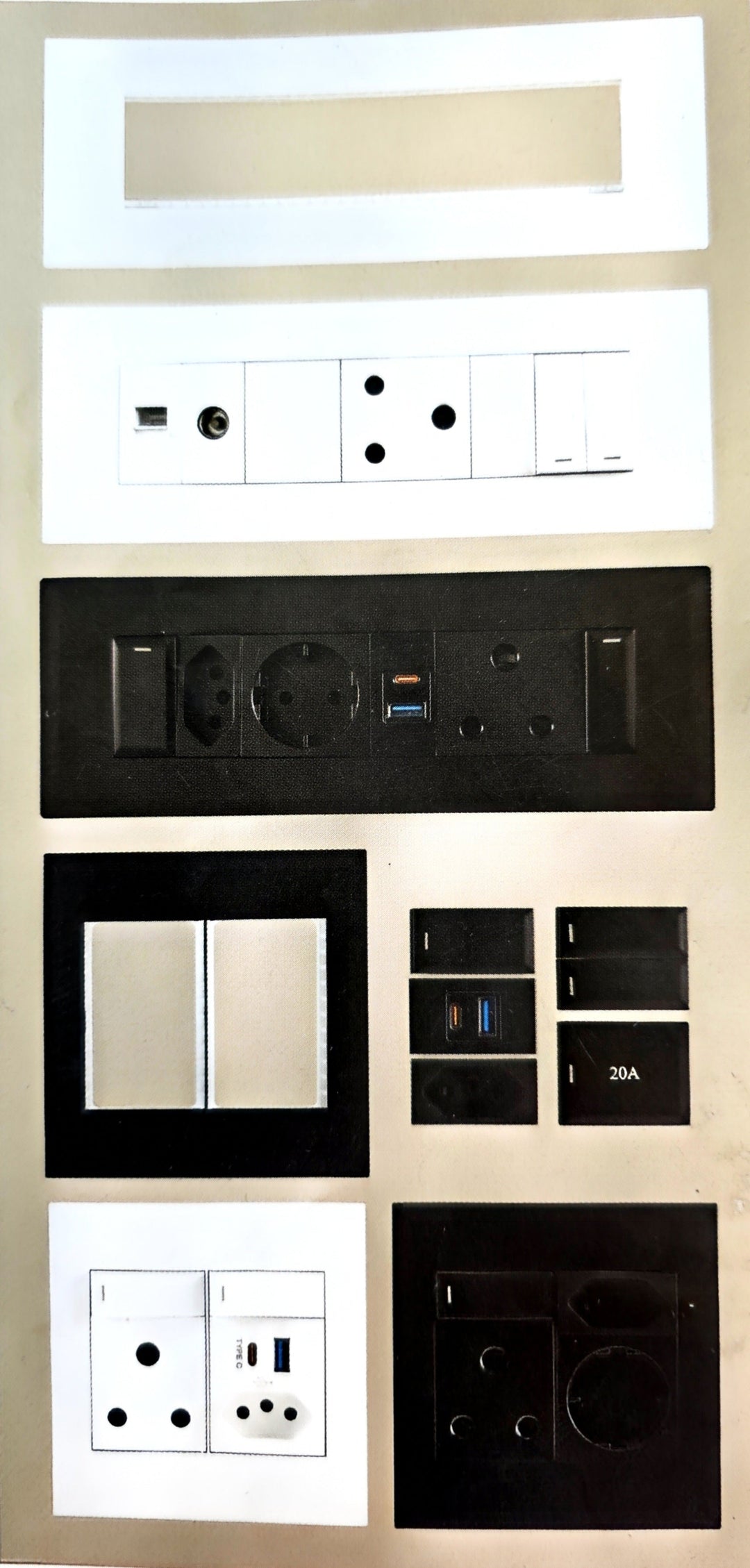 Modular Electrical Sockets