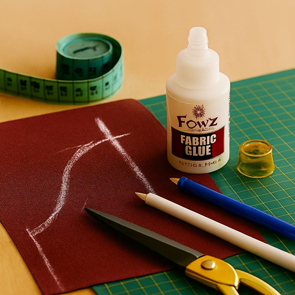 Fabric Pens, Chalk & Glue