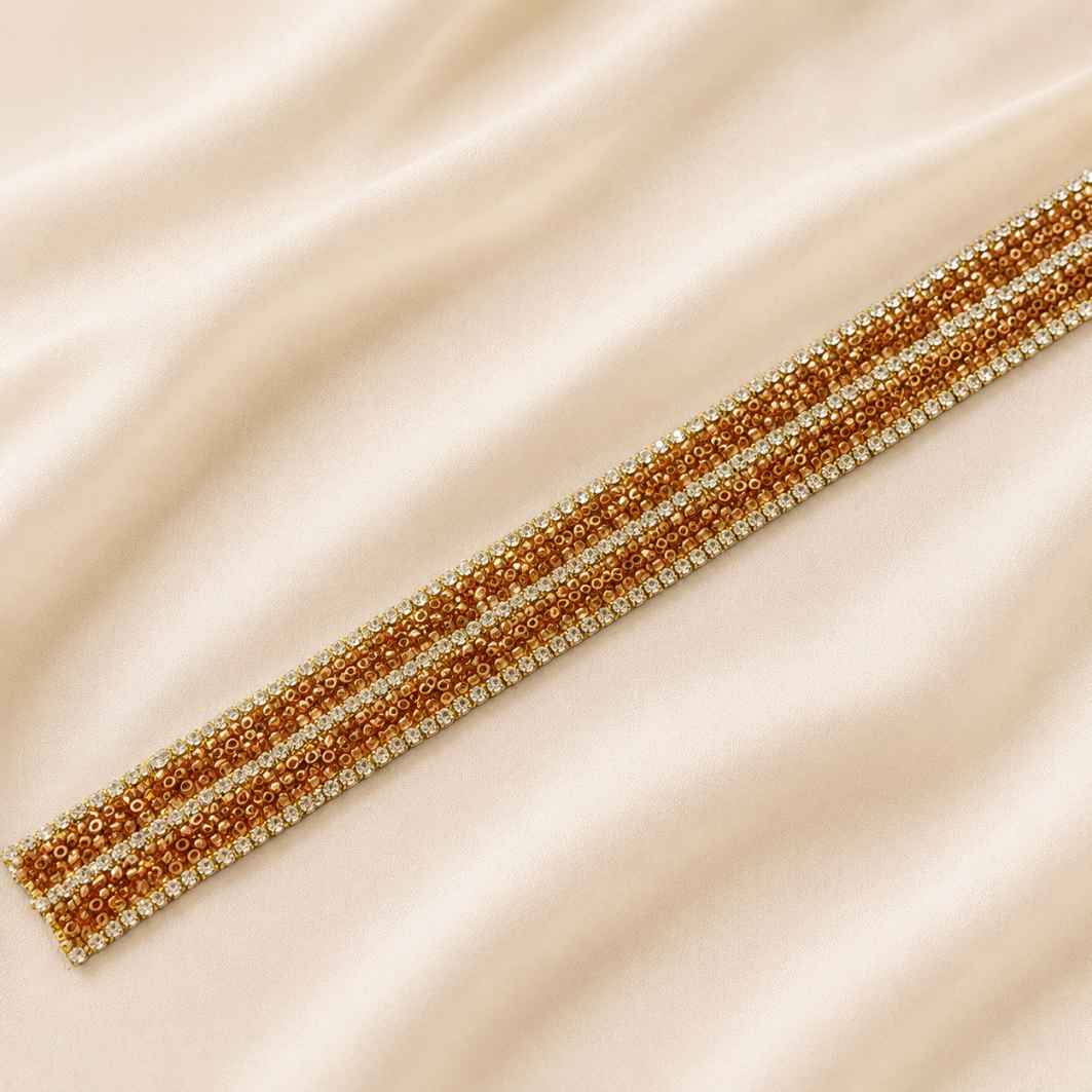 Trims -Carpi - Elite Diamanté Border - 18mm