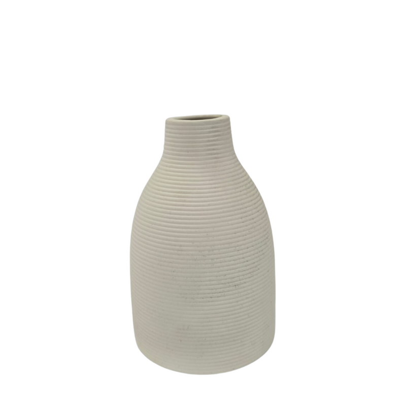 Reeded - Ceramic Vase