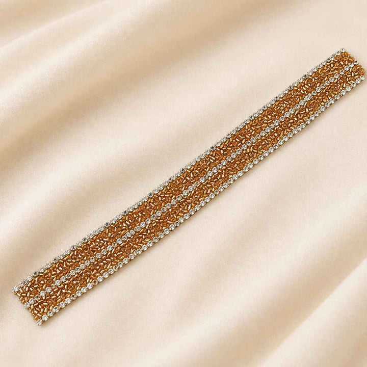Trims -Carpi - Elite Diamanté Border - 18mm