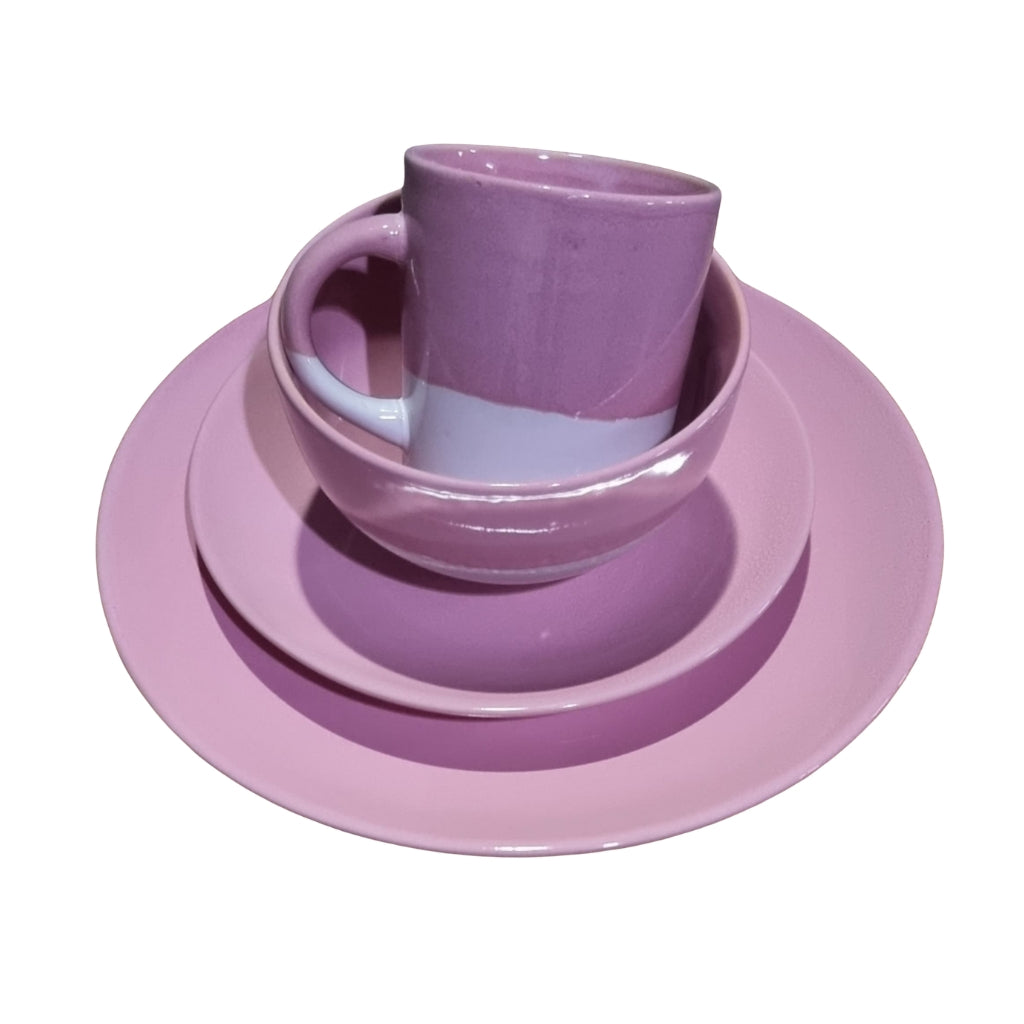 Dinner Sets - 16pc 2 Tone