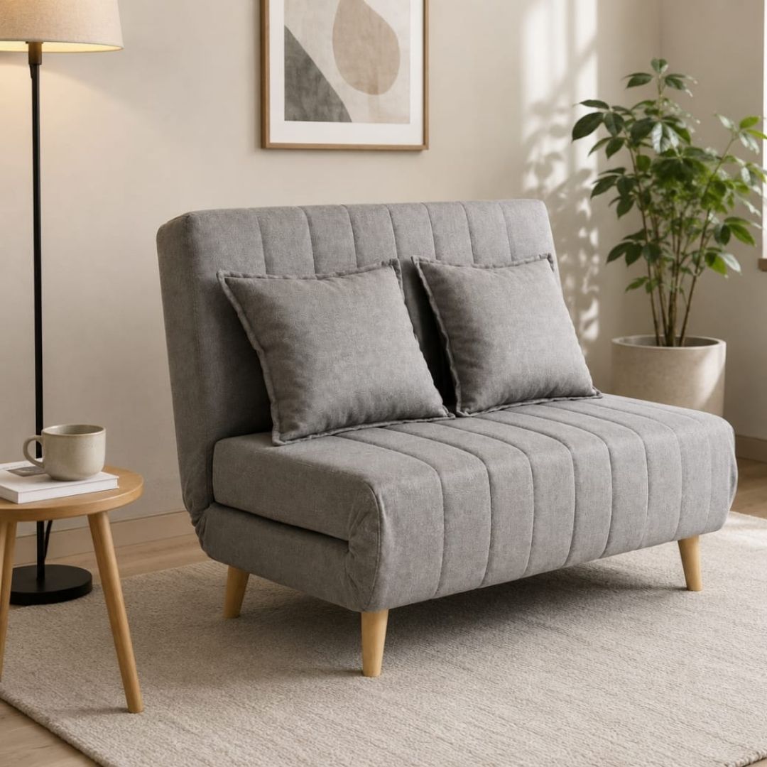 Sofa Bed - Armless Foldable - 118cm