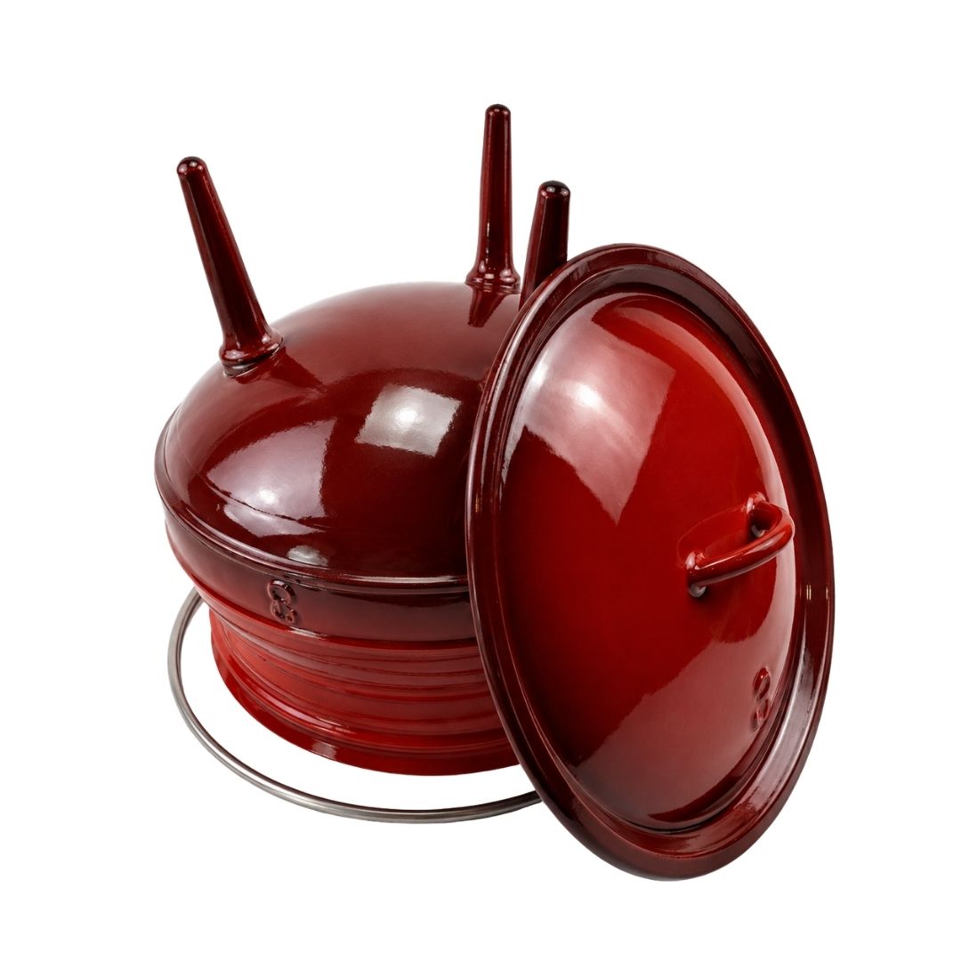 Cast Iron 3 Leg Potjie Pot – ¼ Size