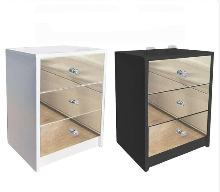 Pedestal - Basil 3 Drawer Mirror