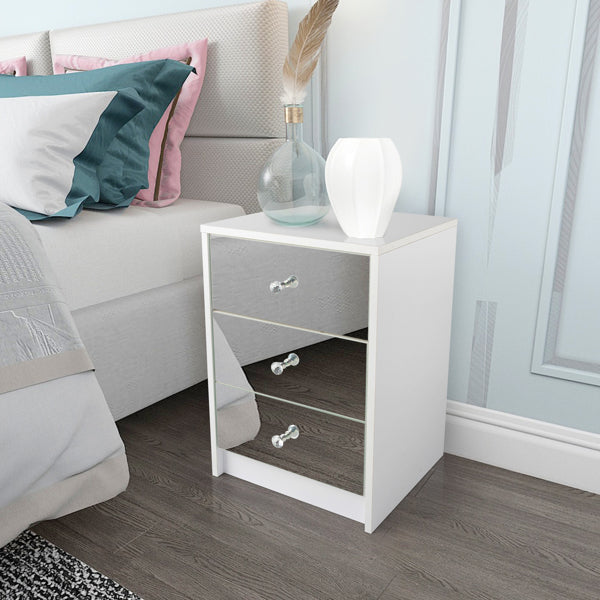 Pedestal - Basil 3 Drawer Mirror