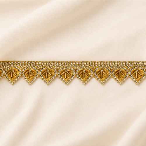 Trims - Marrakesh - Elite Diamanté Point Border - 22mm