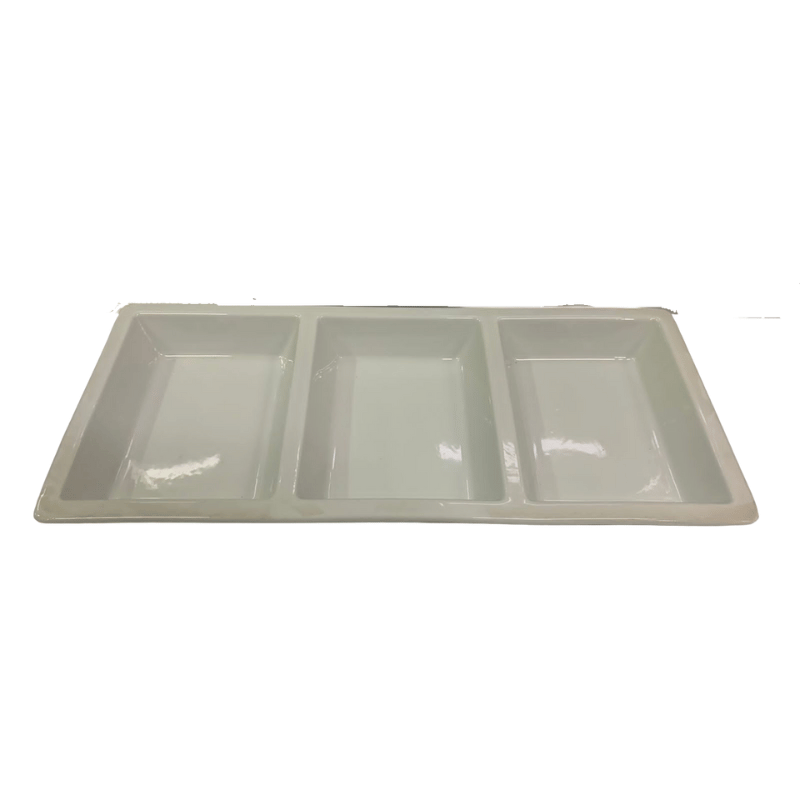 Serving Platter - Rectangle 3 Division