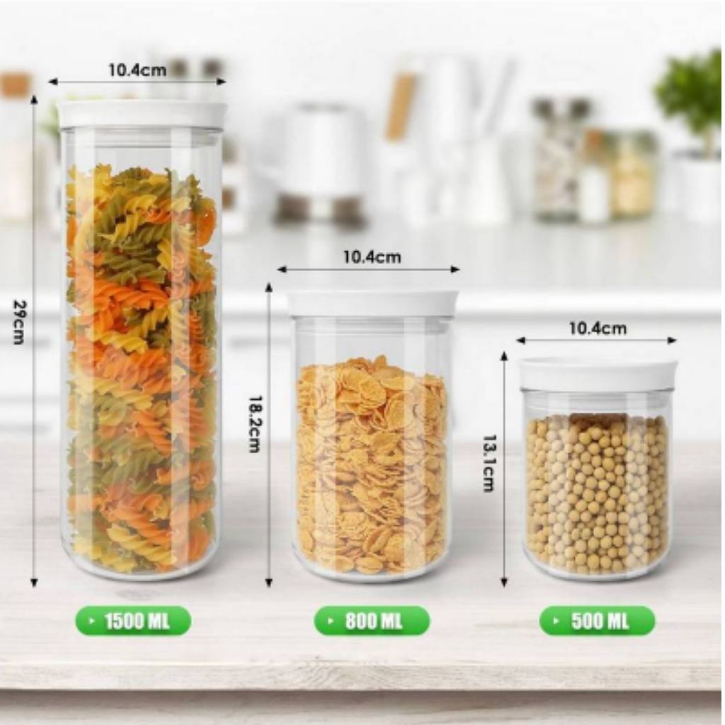 Storage containers - 3 piece Set