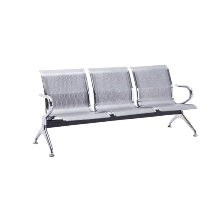 Seating Steel Bench - Silver