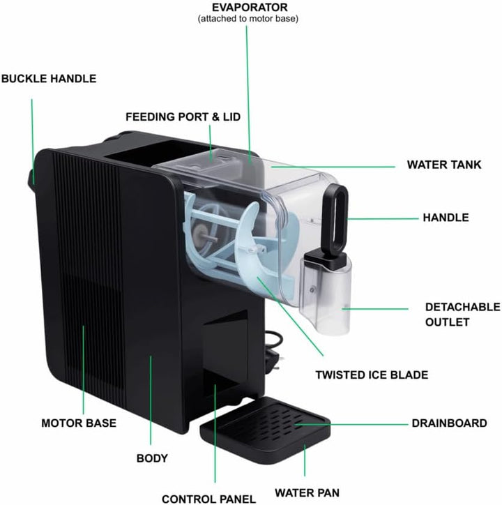 Goldair Slushie & Frozen Drink Maker 6 Preset Modes GSDM-200