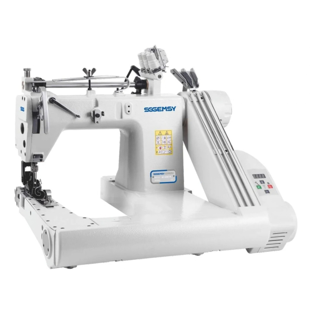 GEMSY 928D Three-Needle Feed-Off-the-Arm Sewing Machine Plain