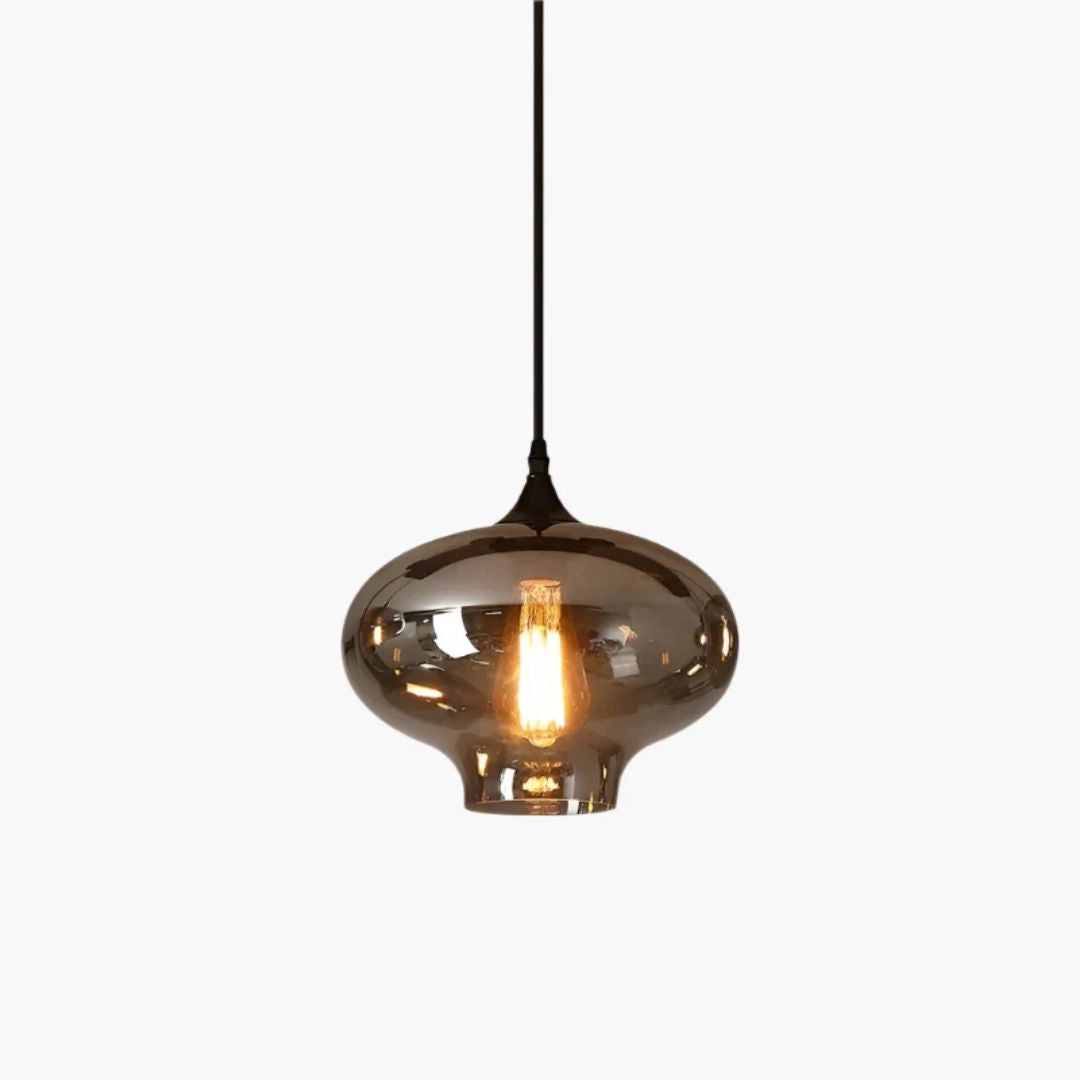 Pendant Light - Anaar Smoked Glass
