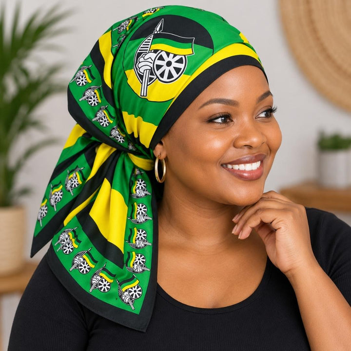 ANC Printed Doek / Headscarf - 80cm