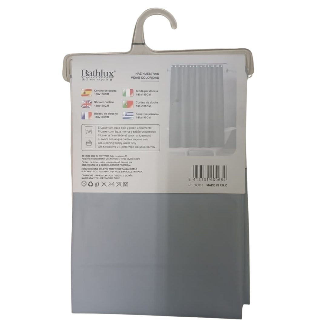 Bathlux - Waterproof Shower Curtain 180cm