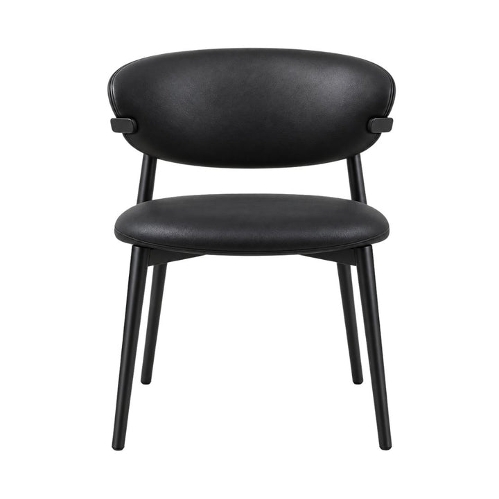 Dining Chair - Black Nova Upholstered