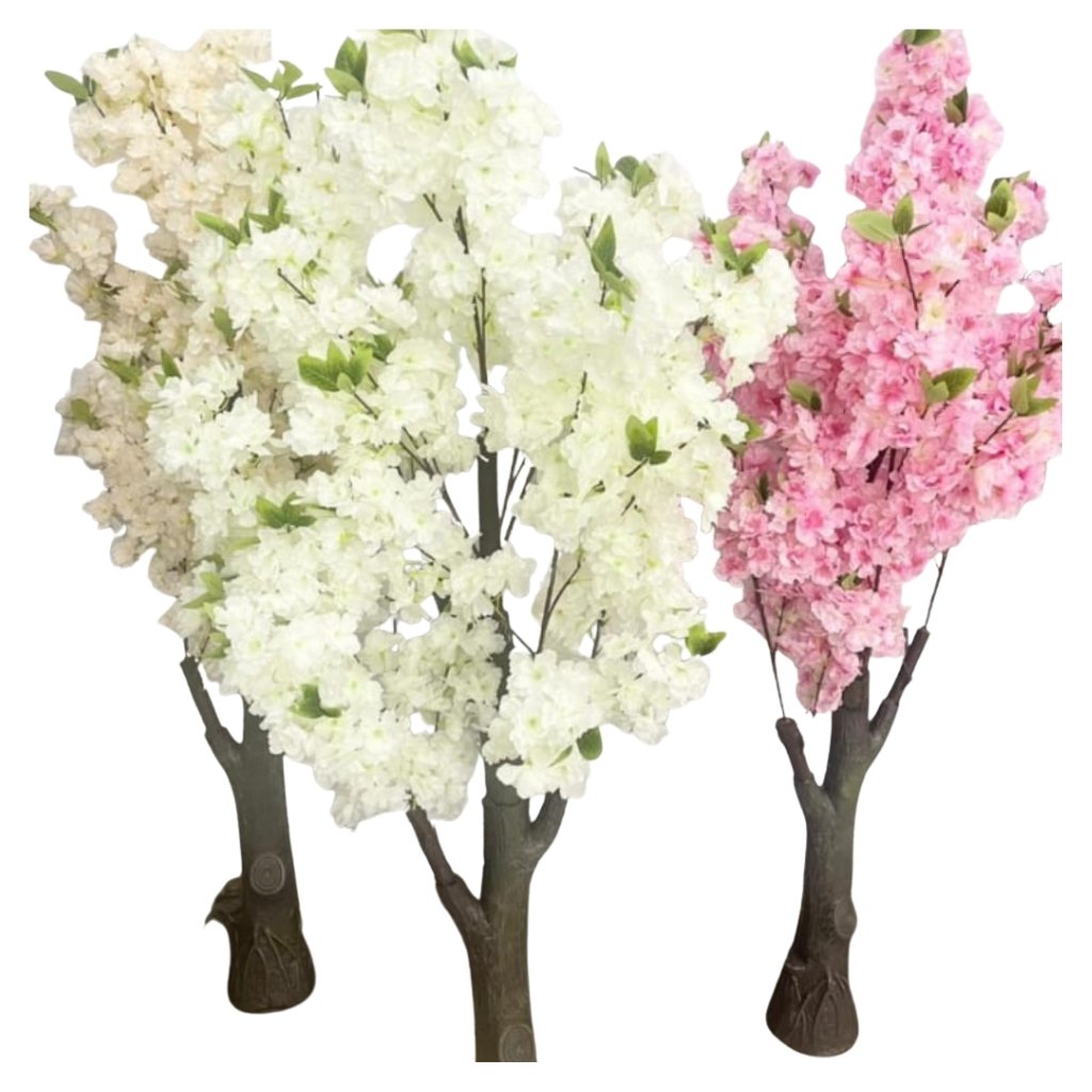 Artificial Trees - Cherry Blossom Shrubs