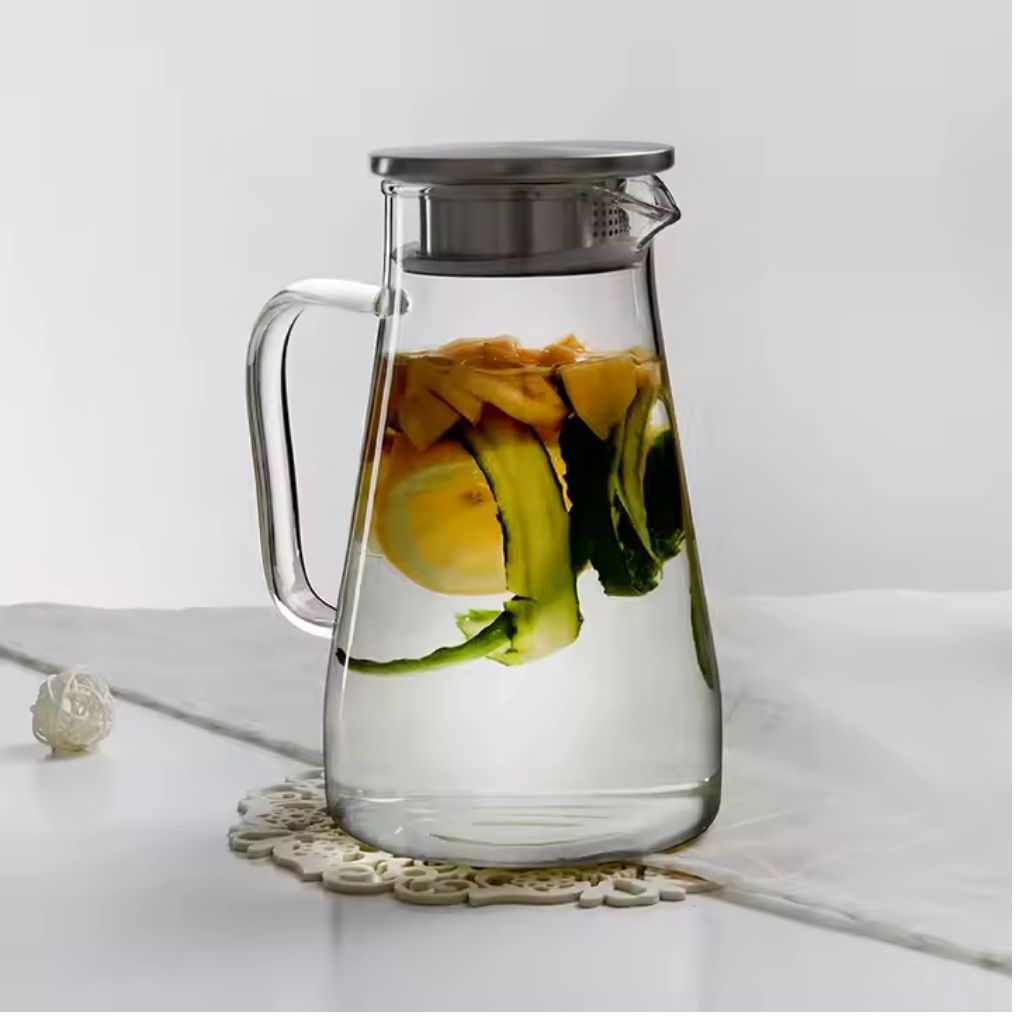 Borosilicate Glass Tea Pot – 1L