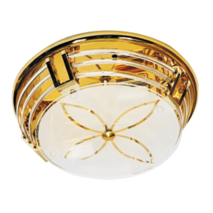 Ceiling Light - Perspex Ring with Frosted Glass