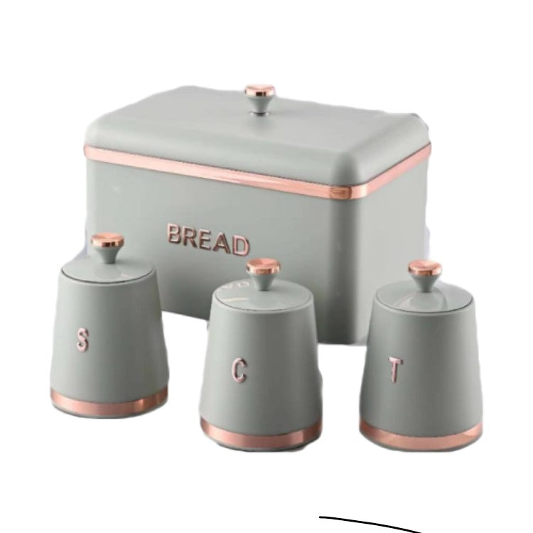 Bread Bin & Canister Set - 4pc Monza – Ahmeds Textiles
