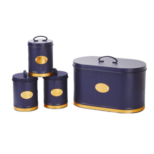 Bread Bin & Canister Set - Venezia