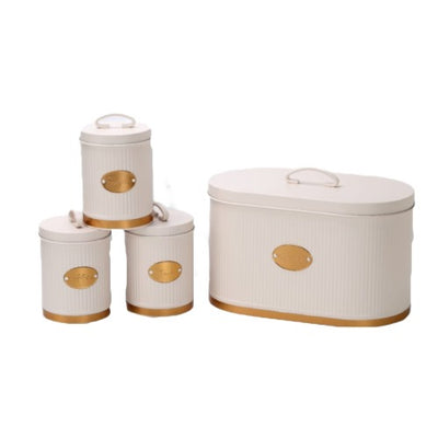 Bread Bin & Canister Set - Venezia