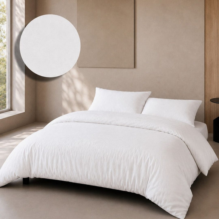 Bedding Set - 100% Cotton Pintuck Range