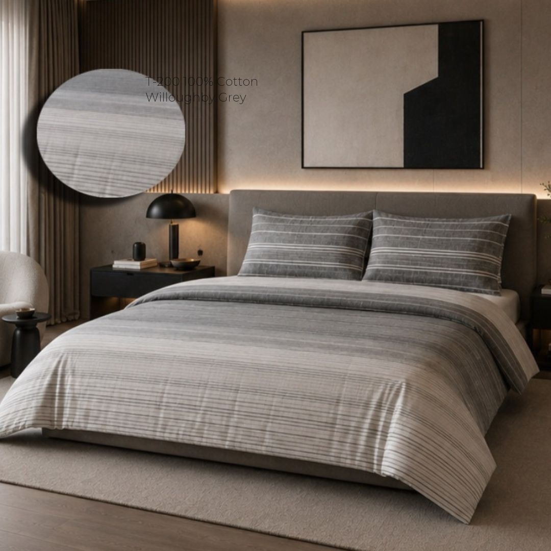 Bedding Set - 100% Cotton Summer Range