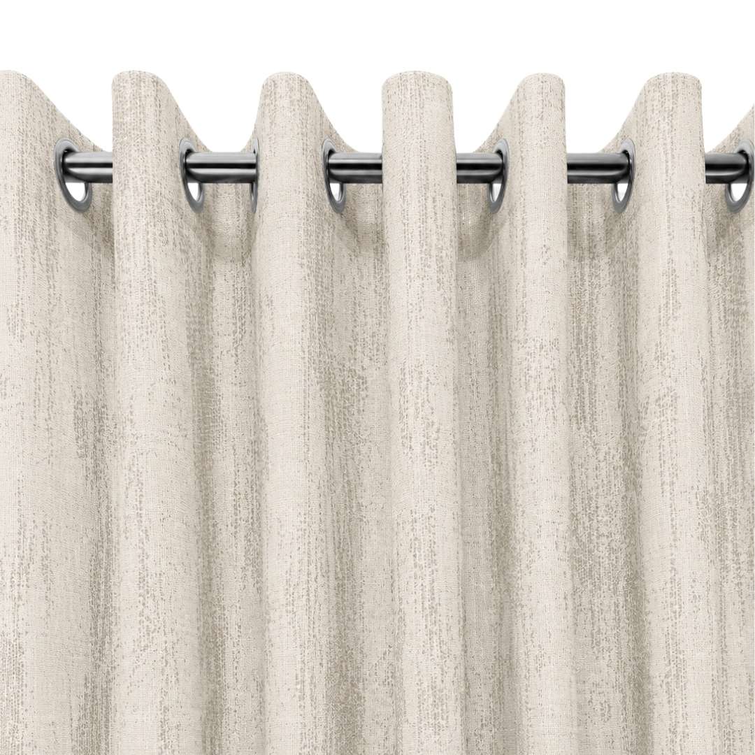 Brush Stroke Lined Eyelet - Ready Made Curtains