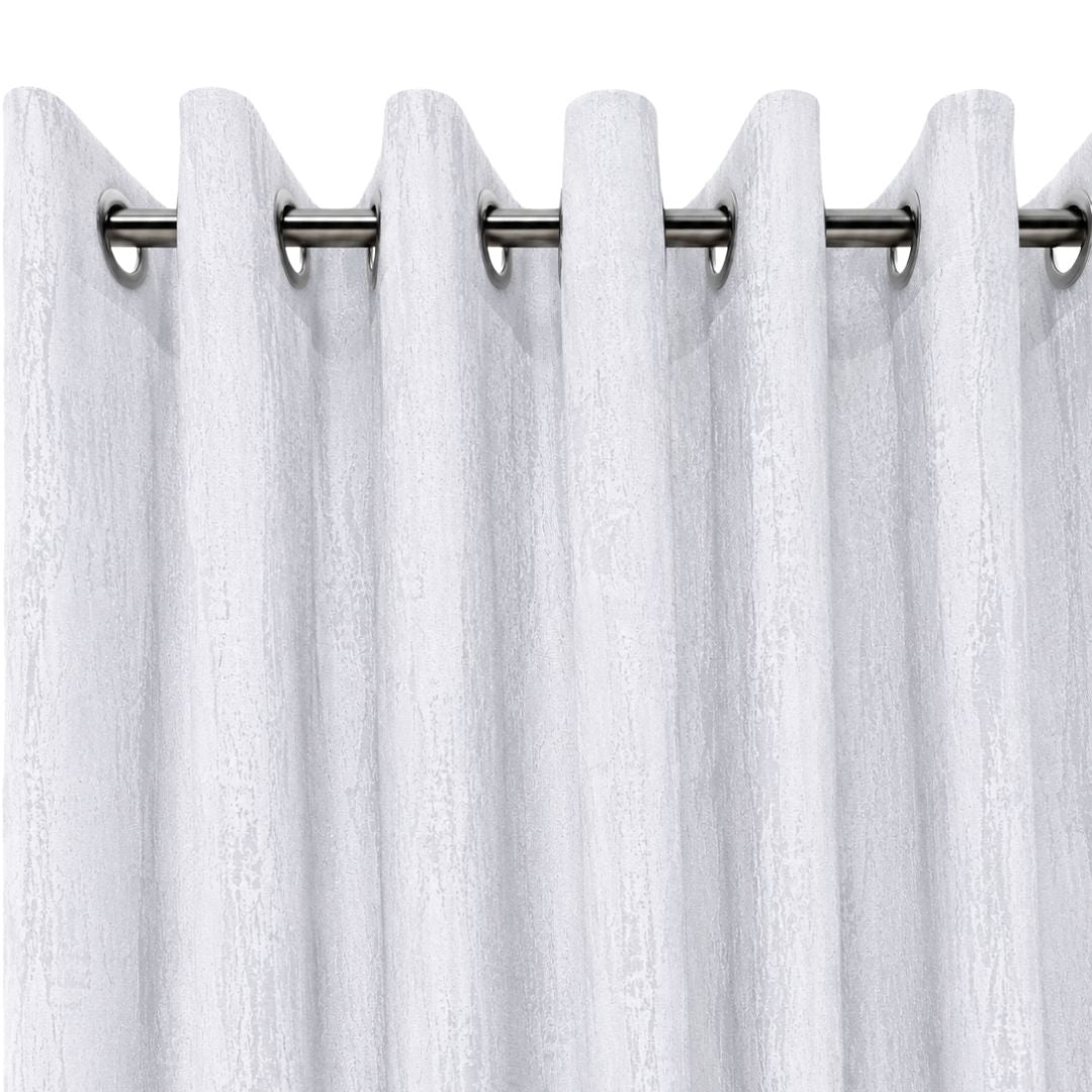 Brush Stroke Lined Eyelet - Ready Made Curtains