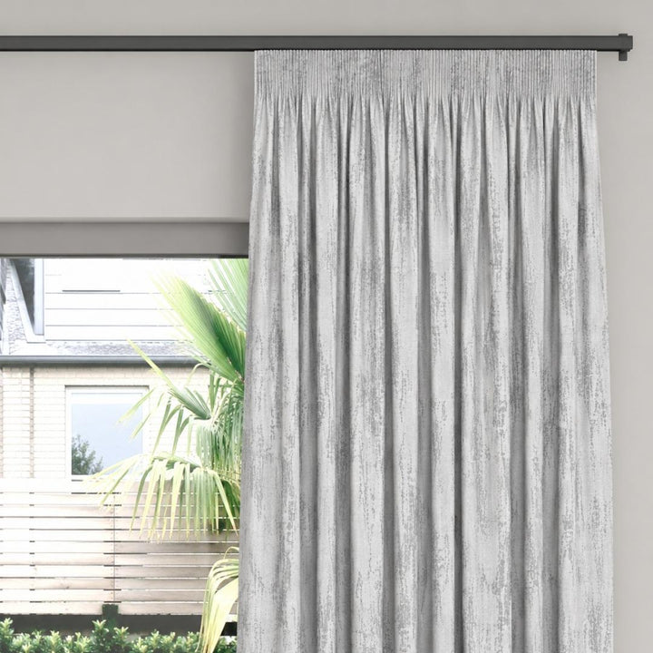 Brush Stroke Lined Taped - Ready Made Curtains