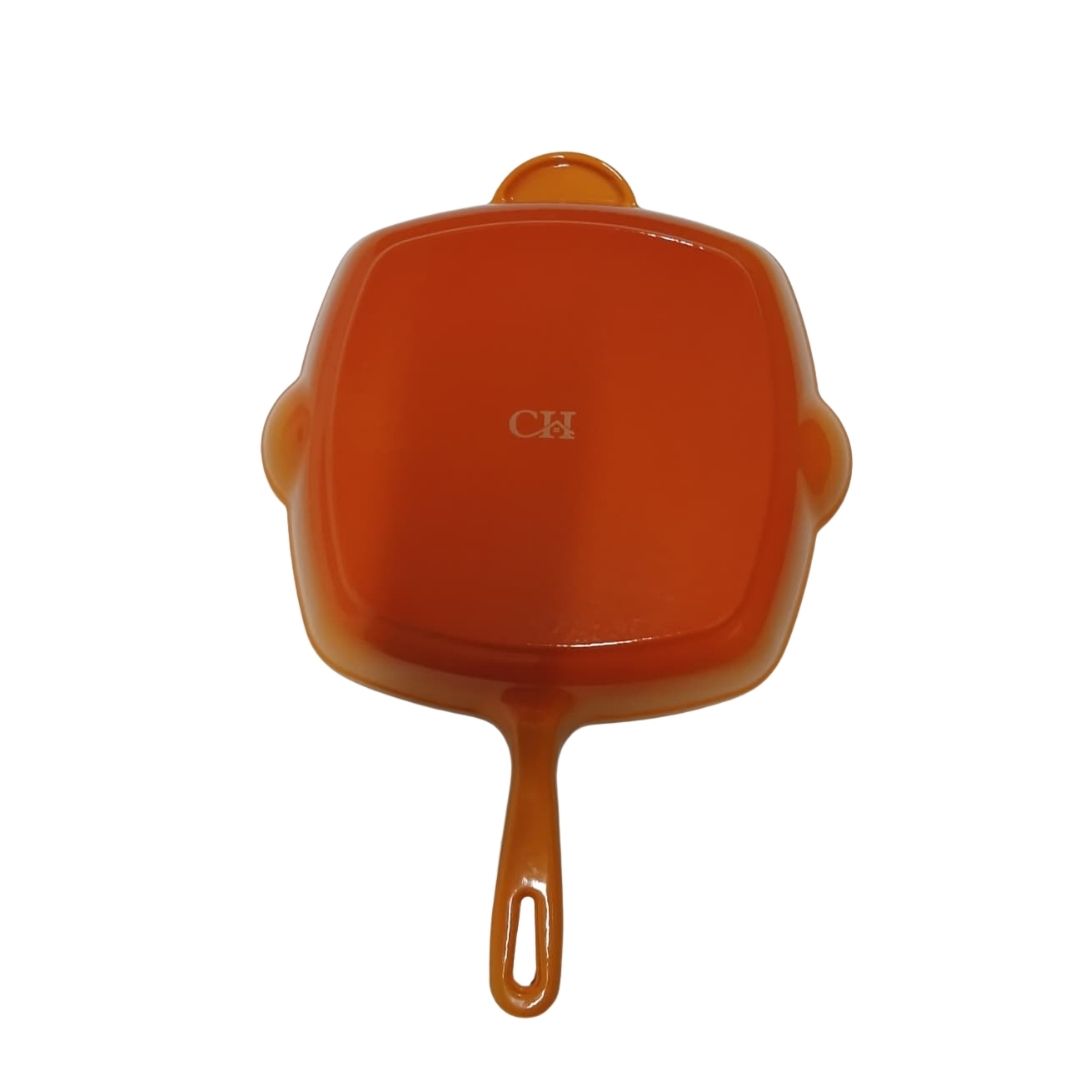 Cast Iron Square Grill Pan – 27cm