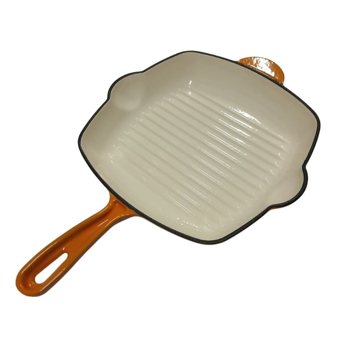 Cast Iron Square Grill Pan – 27cm