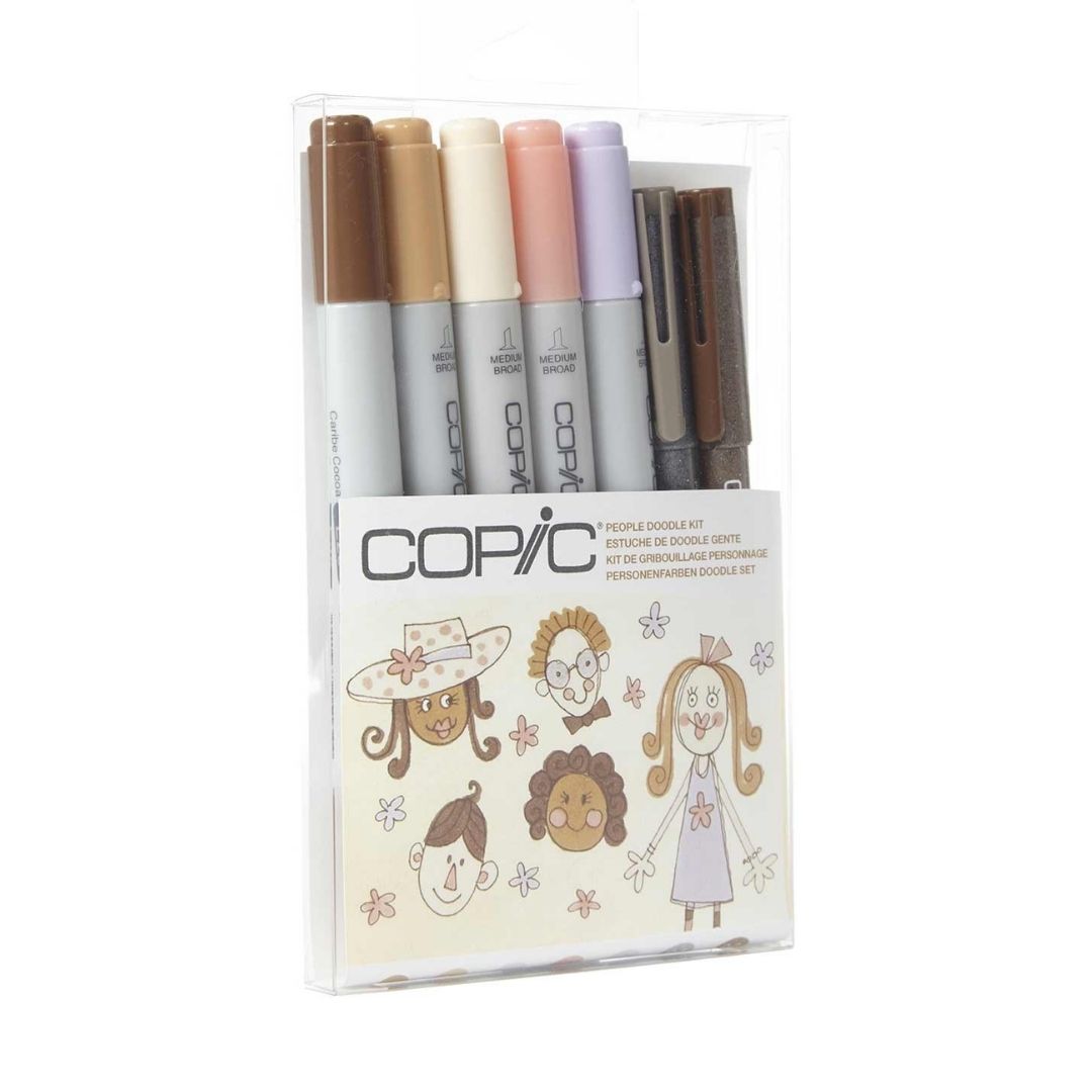 Copic - Ciao People Doodle Kit - 7 Pc