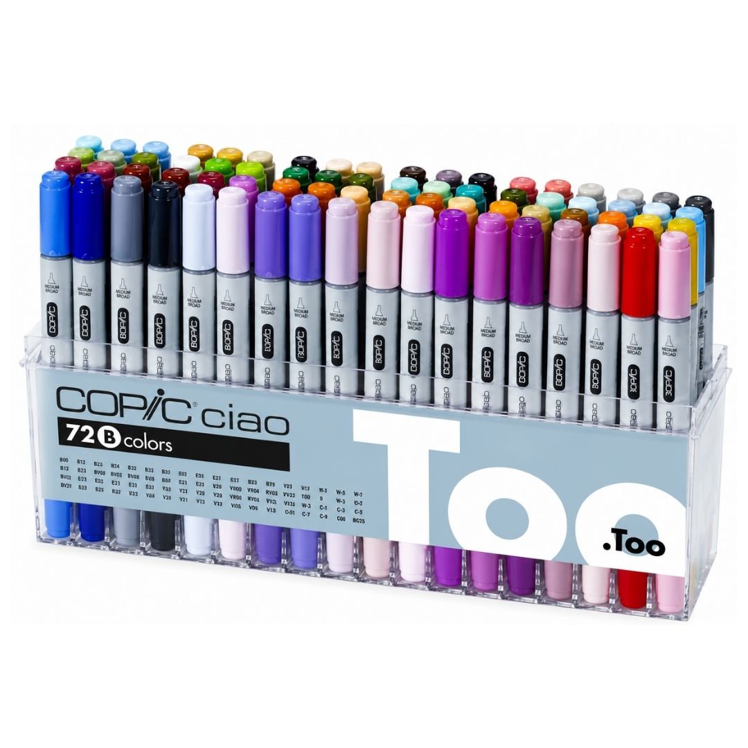 Copic - Ciao Marker Set - 72 Pc