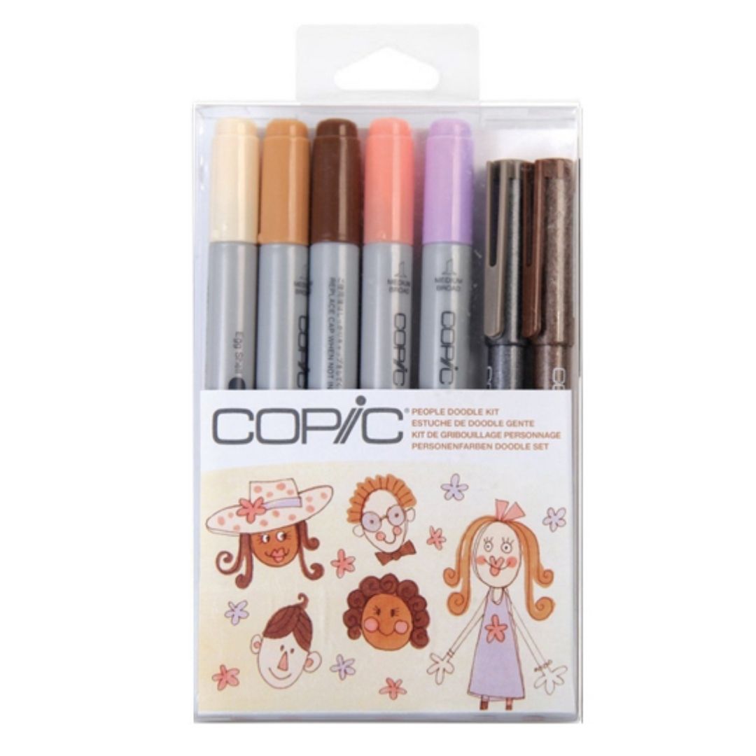 Copic - Ciao People Doodle Kit - 7 Pc