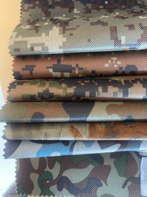 Fabric - D600 Camouflage Canvas - Per Meter