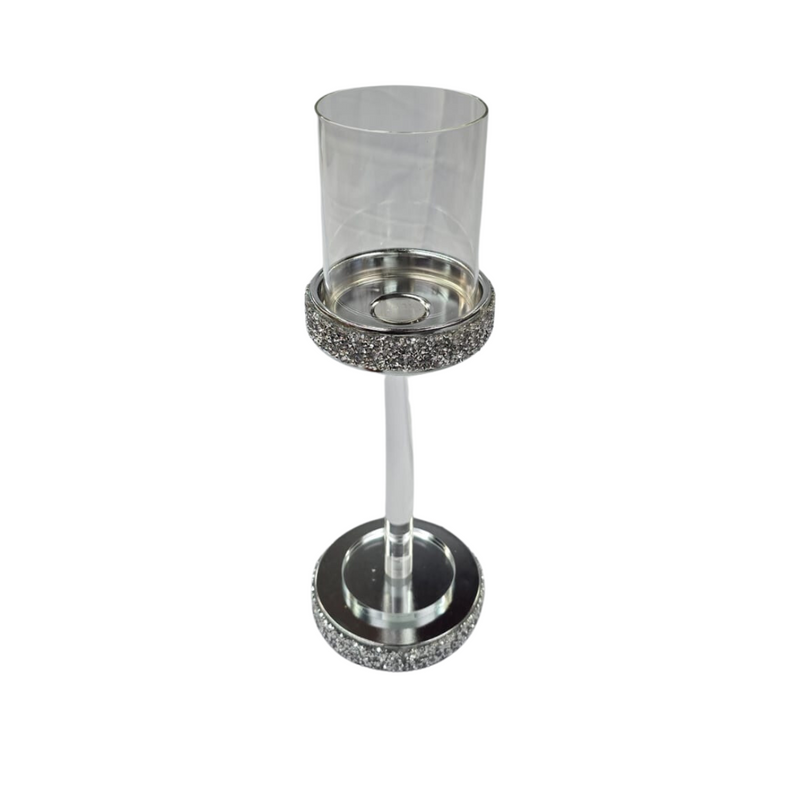 Candle holder - Glitter 36cm